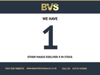 MAXUS EDELIVER 9 65kWh Low loader Luton  Cab 2dr Electric Auto FWD L3 (204 ps)