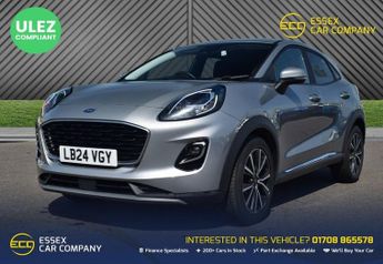 Ford Puma 1.0T EcoBoost MHEV Titanium SUV 5dr Petrol Hybrid DCT Euro 6 (s/