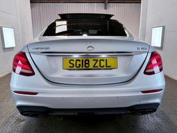 MERCEDES-BENZ E CLASS 3.0 E43 V6 AMG (Premium) Saloon 4dr Petrol G-Tronic+ 4MATIC Euro