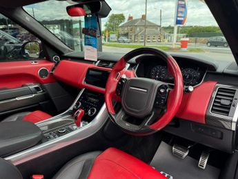 LAND ROVER RANGE ROVER SPORT 5.0 P575 V8 GPF SVR SUV 5dr Petrol Auto 4WD Euro 6 (s/s) (575 ps
