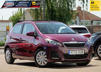 Peugeot 108 1.0 Active Top! 5dr Petrol Manual Euro 6 (68 ps)