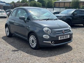 Fiat 500 1.2 Lounge Hatchback 3 door Petrol Manual Euro 6 in Grey
