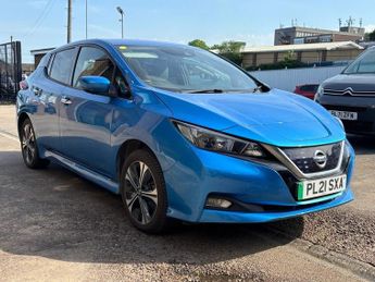 NISSAN LEAF 62kWh e+ N-Connecta Hatchback 5 door Electric Auto in Blue