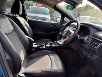 NISSAN LEAF 62kWh e+ N-Connecta Hatchback 5 door Electric Auto in Blue
