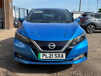 NISSAN LEAF 62kWh e+ N-Connecta Hatchback 5 door Electric Auto in Blue