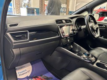 NISSAN LEAF 62kWh e+ N-Connecta Hatchback 5 door Electric Auto in Blue