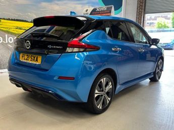 NISSAN LEAF 62kWh e+ N-Connecta Hatchback 5 door Electric Auto in Blue