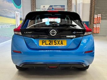 NISSAN LEAF 62kWh e+ N-Connecta Hatchback 5 door Electric Auto in Blue