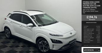 HYUNDAI KONA 64kWh Premium SUV 5dr Electric Auto (10.5kW Charger) (204 ps)