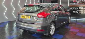 FORD FOCUS 1.6 Zetec Hatchback 5dr Petrol Powershift Euro 6 (125 ps)