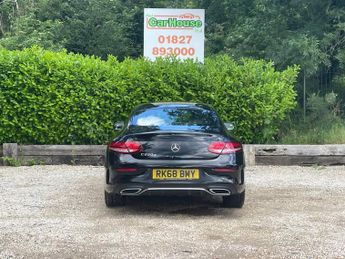 MERCEDES-BENZ C-CLASS 2.0 C220d AMG Line (Premium) Coupe 2dr Auto 