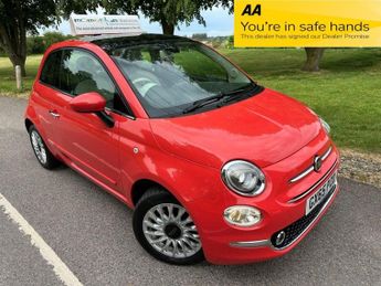Fiat 500 1.2 Lounge Hatchback 3dr Petrol Manual Euro 6 (s/s) (69 bhp)