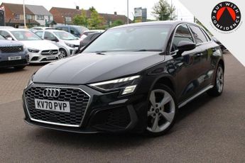 AUDI A3 1.4 TFSIe 40 S line Sportback 5dr Petrol Plug-in Hybrid S Tronic