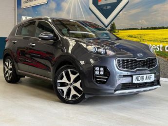 Kia Sportage 1.6 T-GDi GT-Line S SUV 5 door Petrol DCT AWD Euro 6 in Silver