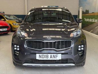KIA SPORTAGE 1.6 T-GDi GT-Line S SUV 5 door Petrol DCT AWD Euro 6 in Silver