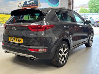 KIA SPORTAGE 1.6 T-GDi GT-Line S SUV 5 door Petrol DCT AWD Euro 6 in Silver