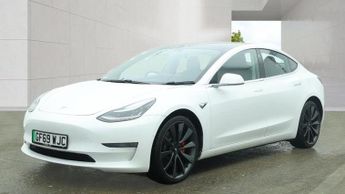 TESLA Model 3 (Dual Motor) Performance Saloon 4dr Electric Auto 4WDE (Performa