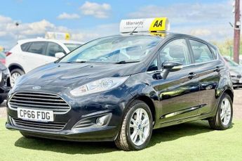 FORD FIESTA 1.0T EcoBoost Zetec Hatchback 5dr Petrol Powershift Euro 6 (100 