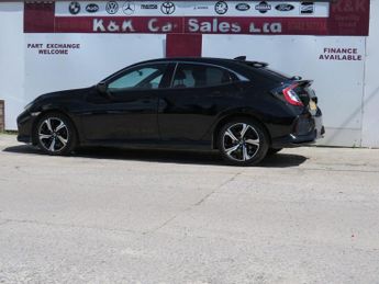 HONDA CIVIC 1.0 VTEC Turbo SR Hatchback 5dr Petrol CVT Euro 6 (s/s) (129 ps)