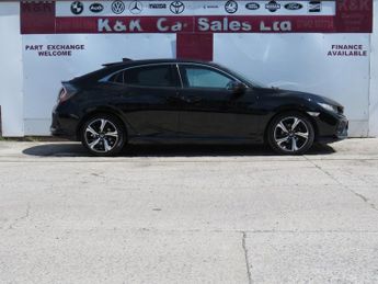 HONDA CIVIC 1.0 VTEC Turbo SR Hatchback 5dr Petrol CVT Euro 6 (s/s) (129 ps)
