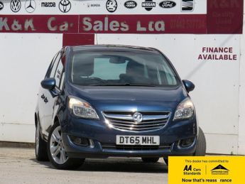Vauxhall Meriva 1.4i SE MPV 5dr Petrol Manual Euro 6 (100 ps)
