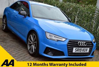 Audi A4 2.0TFSi 35 BLACK EDITION SALOON 6-SPEED 148 BHP (EURO 6)