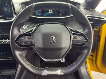 PEUGEOT E-208 50kWh GT Hatchback 5dr Electric Auto (136 ps)