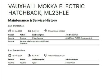 VAUXHALL MOKKA ELECTRIC 50kWh Ultimate SUV 5dr Electric Auto (136 ps)