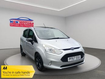Ford B Max 1.0T EcoBoost Zetec Silver Edition MPV 5dr Petrol Manual Euro 6 