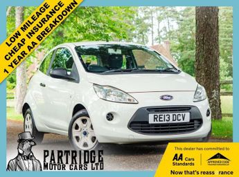 Ford Ka 1.2 Studio Hatchback 3dr Petrol Manual Euro 5 (69 ps)