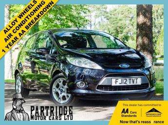 Ford Fiesta 1.25 Zetec Hatchback 3dr Petrol Manual (129 g/km, 81 bhp)