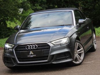 Audi A3 2.0 TDI S line Convertible 2dr Diesel S Tronic Auto 6Spd Euro 6 