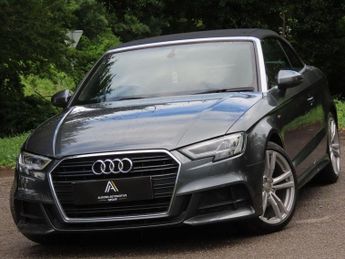 AUDI A3 CABRIOLET 2.0 TDI S line Convertible 2dr Diesel S Tronic Auto 6Spd Euro 6 