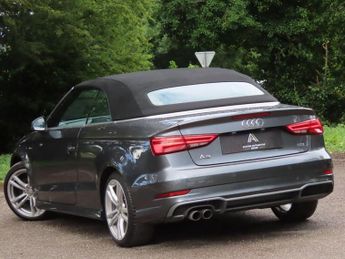 AUDI A3 CABRIOLET 2.0 TDI S line Convertible 2dr Diesel S Tronic Auto 6Spd Euro 6 