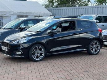 Ford Fiesta 1.0T EcoBoost ST-Line X Hatchback 3 Door Shadow Black Petrol Man