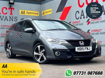 Honda Civic 1.6 i-DTEC EX Plus Tourer 5dr Diesel Manual Euro 5 (s/s) (120 ps