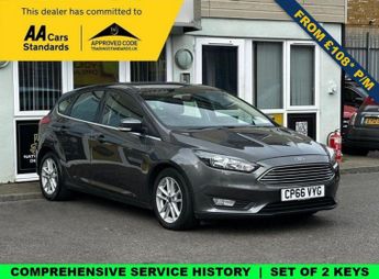 Ford Focus 1.0T EcoBoost Zetec Hatchback 5dr Petrol Manual Euro 6 (s/s) (12