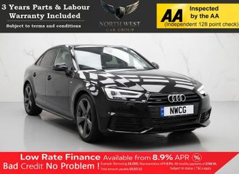 AUDI A4 1.4 TFSI Black Edition Saloon 4dr Petrol S Tronic Euro 6 (s/s) (