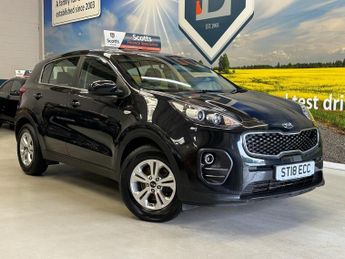 Kia Sportage 1.7 CRDi 1 SUV 5 Door Diesel Manual Black Euro 6 
