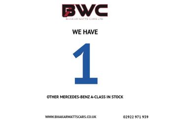 MERCEDES-BENZ A-CLASS 1.5 A180d AMG Line (Executive) Hatchback 5dr Diesel 7G-DCT Euro 
