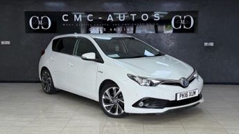 Toyota Auris 1.8 VVT-h Design Hatchback 5dr Petrol Hybrid CVT Euro 6 (s/s) (1