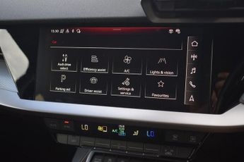 AUDI A3 1.5 TFSI 35 Black Edition Sportback 5dr Petrol S Tronic Euro 6 (