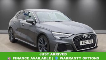 Audi A3 1.0 TFSI 30 S line Sportback 5dr Petrol Manual Euro 6 (s/s) (110