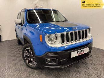 Jeep Renegade 2.0 MultiJetII Limited SUV 5dr Diesel Auto 4WD Euro 6 (s/s) (140