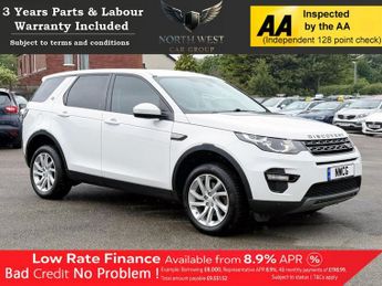 LAND ROVER DISCOVERY SPORT 2.0 TD4 SE Tech SUV 5dr Diesel Auto 4WD Euro 6 (s/s) (180 ps) NA