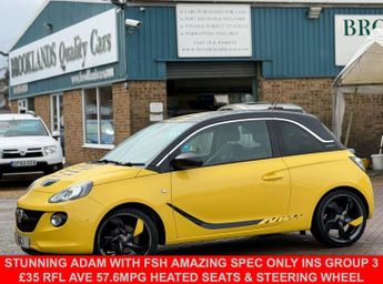 Vauxhall ADAM 1.2i ecoFLEX SLAM Hatchback James Blonde Petrol Manual Euro 6 (s