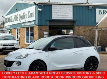 Vauxhall ADAM 1.2i ecoFLEX ENERGISED Hatchback Saturday White Fever Petrol Man