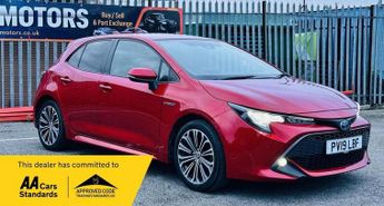 TOYOTA COROLLA 1.8 VVT-h Design Hatchback 5dr Petrol Hybrid CVT Euro 6 (s/s) (1
