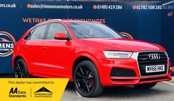 Audi Q3 2.0 TFSI S line Edition SUV 5dr Petrol S Tronic quattro Euro 6 (