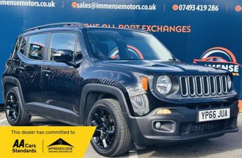 JEEP RENEGADE 1.6 MultiJetII Longitude SUV 5dr Diesel Manual Euro 6 (s/s) (120